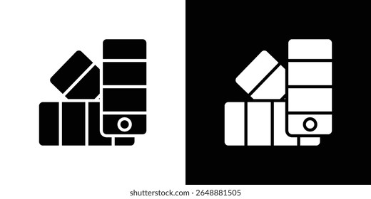Icono de relojes de un Vector de estilo plano