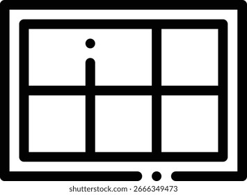 Icono de muestras. Diseño De Estilo Lineal Delgado Aislado Sobre Fondo Blanco