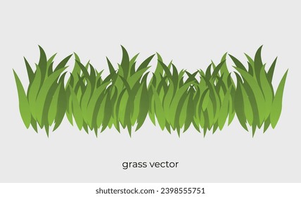 swaying grass illustration in gradient style