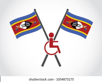 Swaziland Emblem Disability
