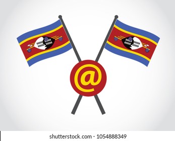 Swaziland Emblem Email