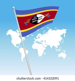 Swaziland Flag