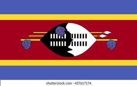 
Swaziland Flag 
