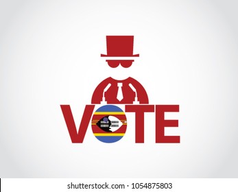 Swaziland Podium Mafia Politician Speech Vote