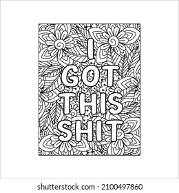 adult swearing coloring pages