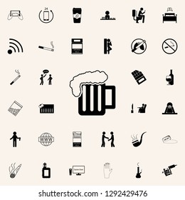 swear words icon. Bad habbits icons universal set for web and mobile
