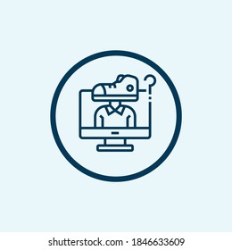 swearing icon isolated on white background from voting elections collection. swearing icon trendy and modern swearing symbol for logo, web, app