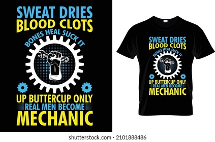 El sudor seca trozos de sangre Huesos cicatrizar la camiseta  