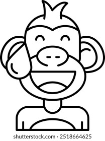 Sweat Line vector Icon Design