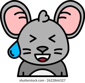 Sweat Line vector Icon Design