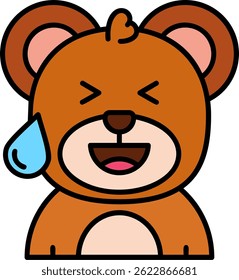 Sweat Line vector Icon Design