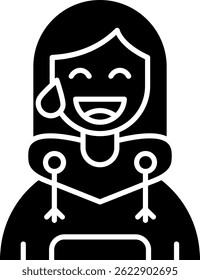 Sweat Line vector Icon Design