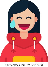 Sweat Line vector Icon Design