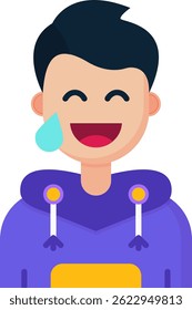 Sweat Line vector Icon Design