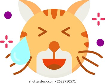 Sweat Line vector Icon Design