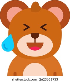 Sweat Line vector Icon Design