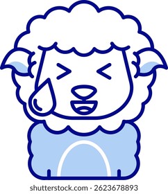 Sweat Line vector Icon Design