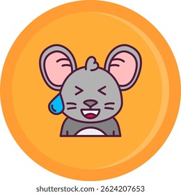 Sweat Line vector Icon Design