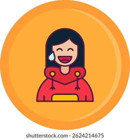 Sweat Line vector Icon Design
