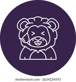 Sweat Line vector Icon Design