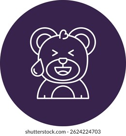 Sweat Line vector Icon Design