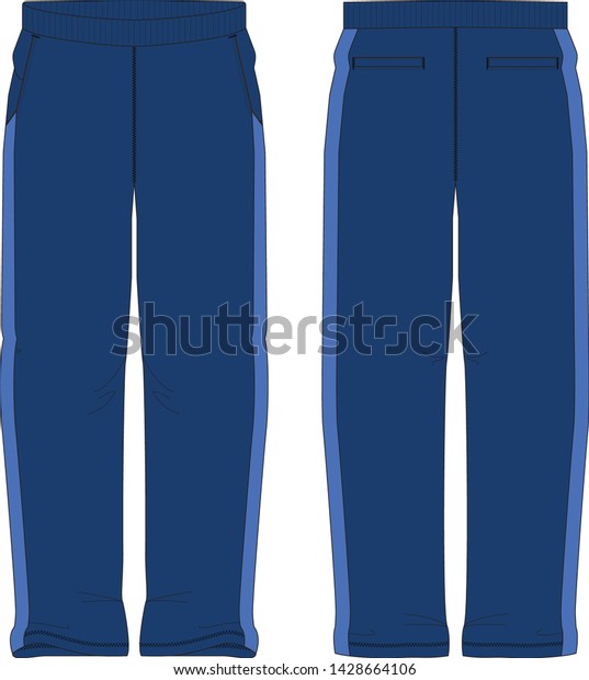 Sweat Pants Vector Graphic Illustration Isolated Stock Vector (Royalty ...