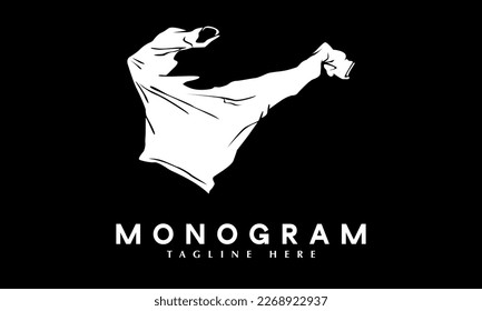 Sweat Shirt Logo abstract monogram vector template