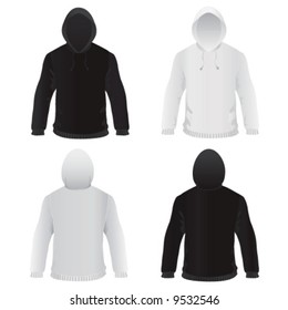 sweat shirt template vector