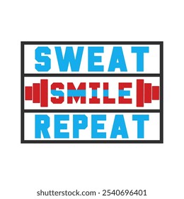 Sweat, smile, repeat: Motivational Stroke Vector for Ambition and Goals