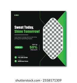 Sweat and Strength Social Media Kit