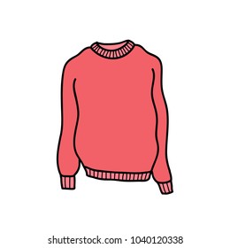 sweater doodle icon