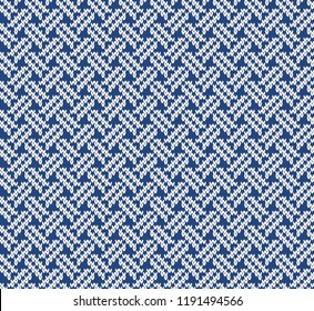 Sweater Fairisle Design. Seamless Knitting Pattern