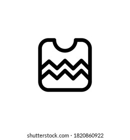 Sweater Icon , Autumn Symbol .