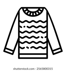 Sweater Icon Element For Design