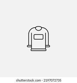 Sweater icon sign vector,Symbol, logo illustration for web and mobile
