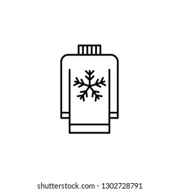 sweater icon. Signs and symbols can be used for web, logo, mobile app, UI, UX
