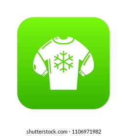 Sweater icon. Simple illustration of sweater vector icon for web