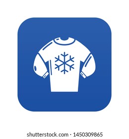 Sweater icon. Simple illustration of sweater vector icon for web