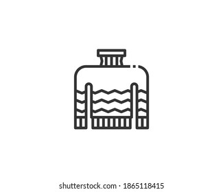 Sweater Icon Vector Illustration .