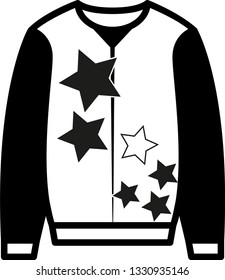 Sweater icon of vector illustration for web and mobile design