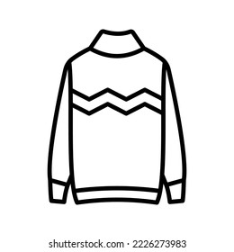 sweater icon. winter sign. vector illustration