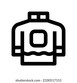 sweater icon for your website, mobile, presentation, and logo design.