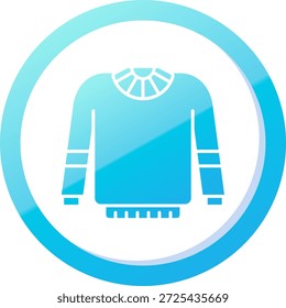 Pullover Linie Vektor Symbol Design