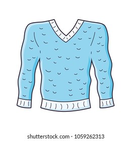 Sweater or pullover isolated