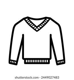 sweater - simple vector icon	