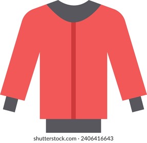 Sweater single vector line icon