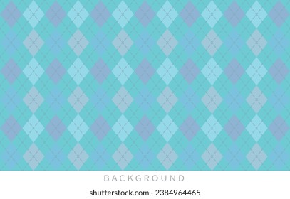 Sweater totem colorful rhombus plaid vector element background