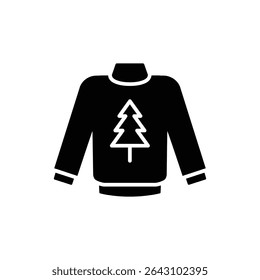 Sweater with Tree Pattern for a Nature-Inspired Winter Style