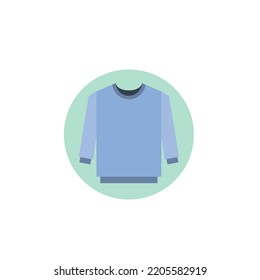 vector de sweater para presentación de iconos de símbolos de sitio web