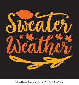  Sweater weather - fall design